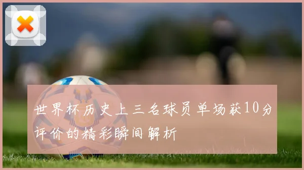 世界杯历史上三名球员单场获10分评价的精彩瞬间解析
